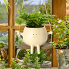 Swinging Smiley Pot