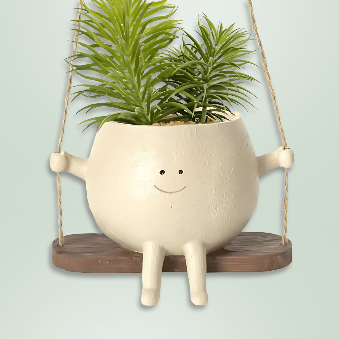 Smiley Swing Planter - Bring Joy to Your Space